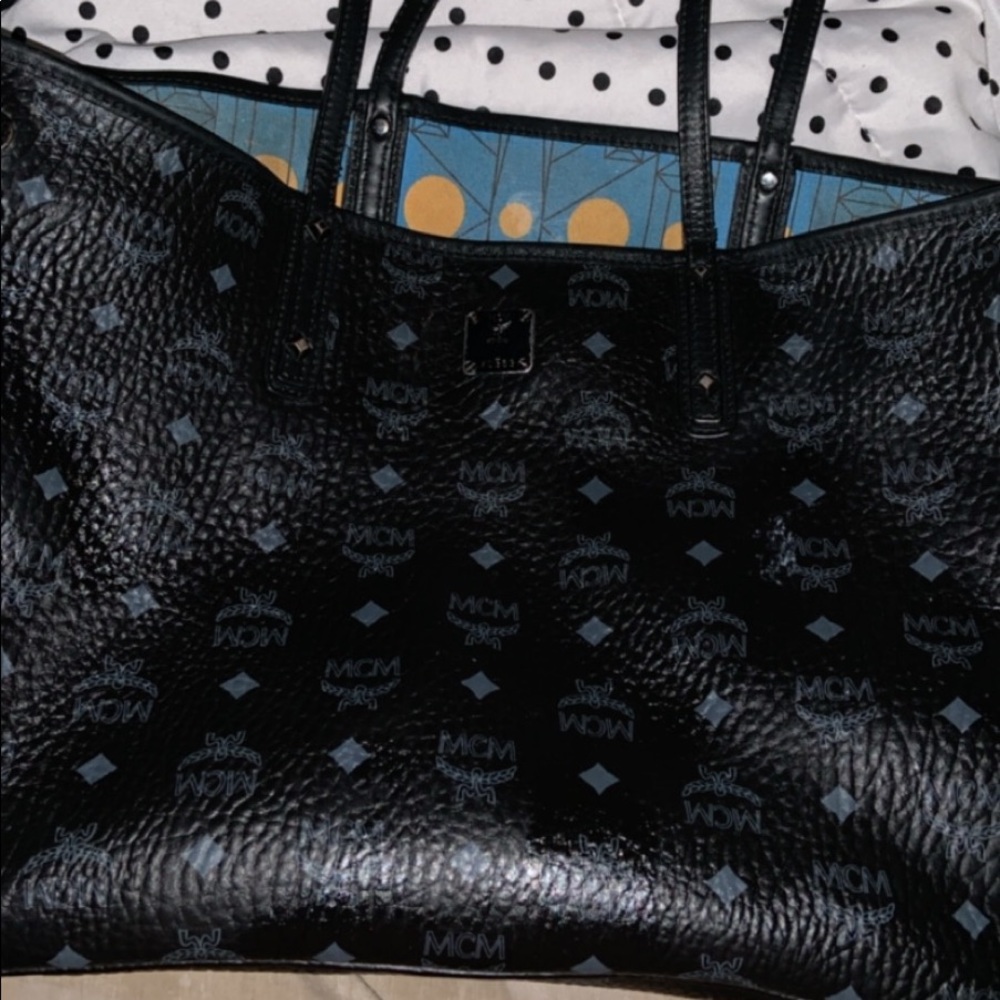 Authentic Mcm Reversible Tote